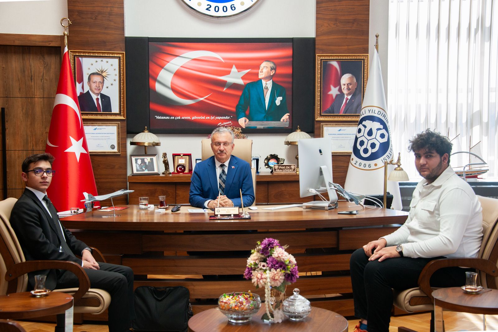 Rektör Görüşmesi